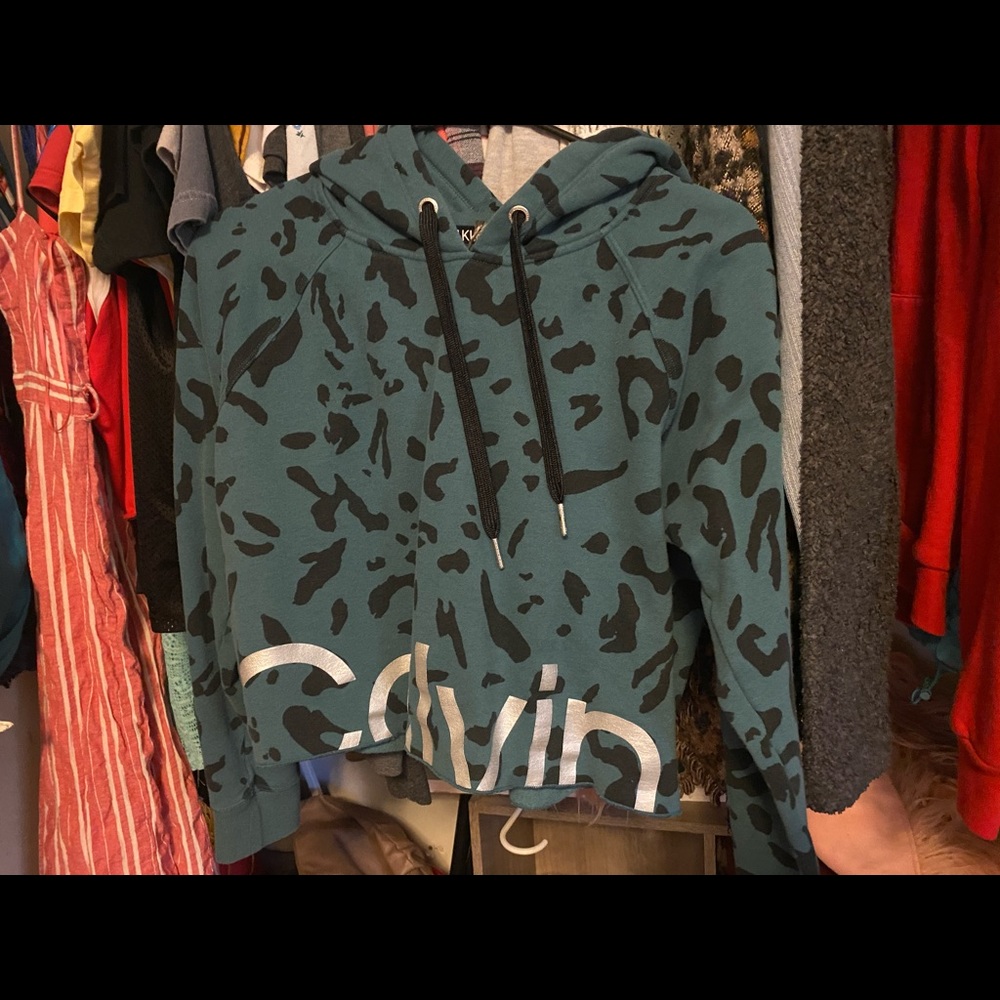Calvin Klein cropped hoodie